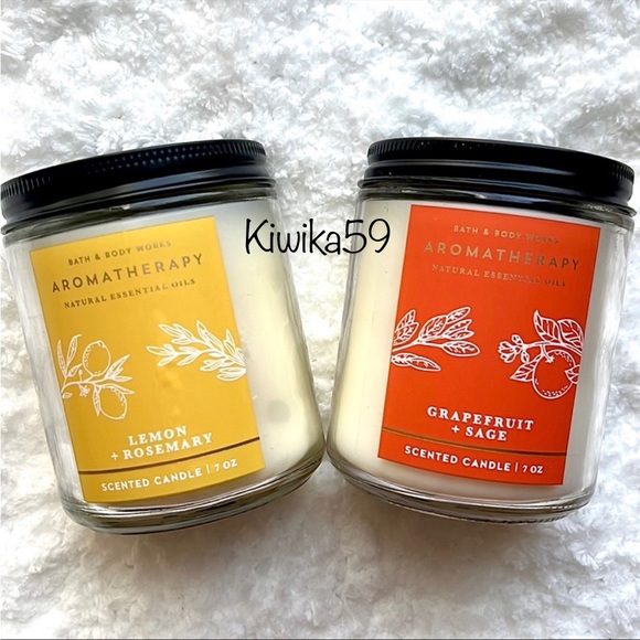 Bath & Body Works Other - Bath & Body Works Aromatherapy Candles